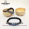 Pulsera de ónix y Lava