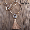 Collar Boho con Druzy