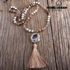 Collar Boho con Druzy