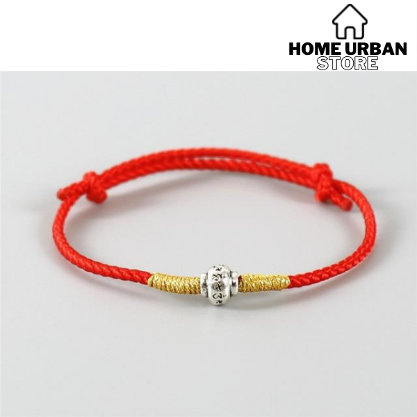 Pulsera de Protección Hilo Rojo con Mantra.